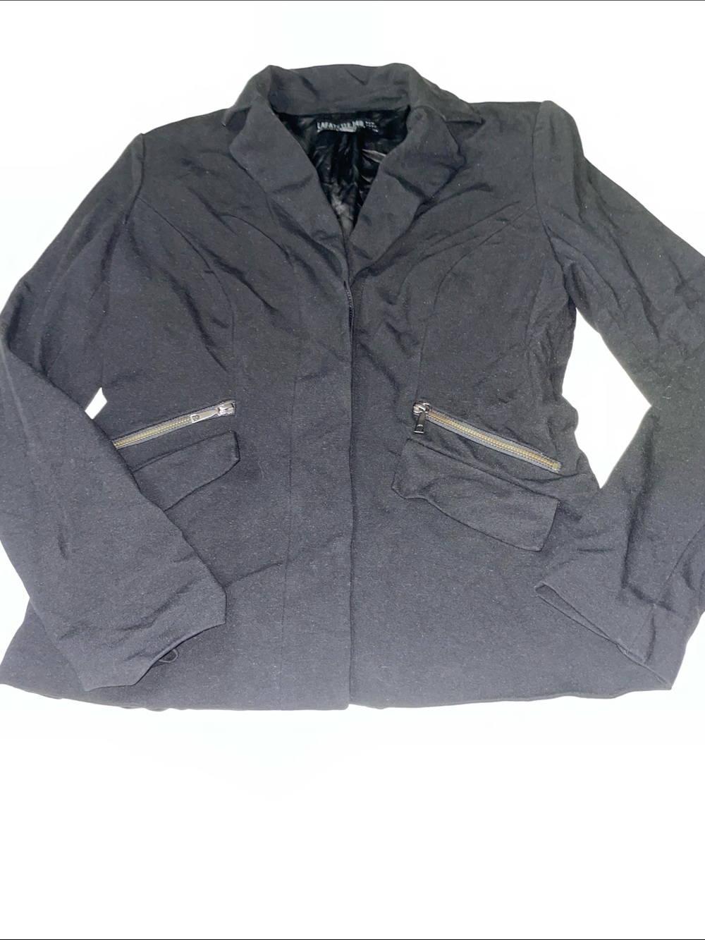 Lafayette 148 black jacket size 4